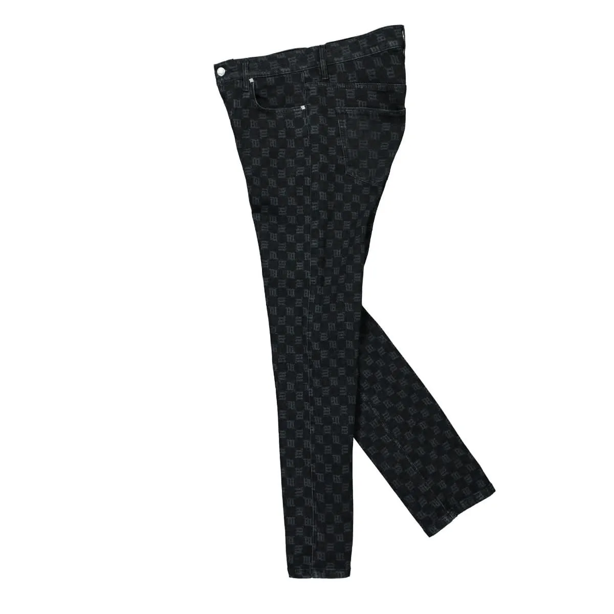 Monogram Denim Trousers