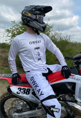 MOTO JERSEY - WHITE (PRE-ORDER)