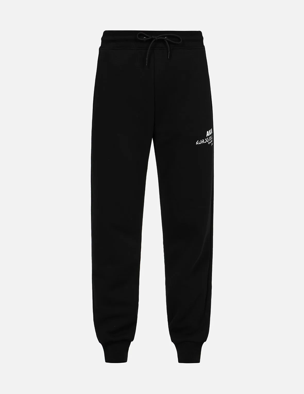 Multiple Branding Elements Print Slim Fit Sweatpants