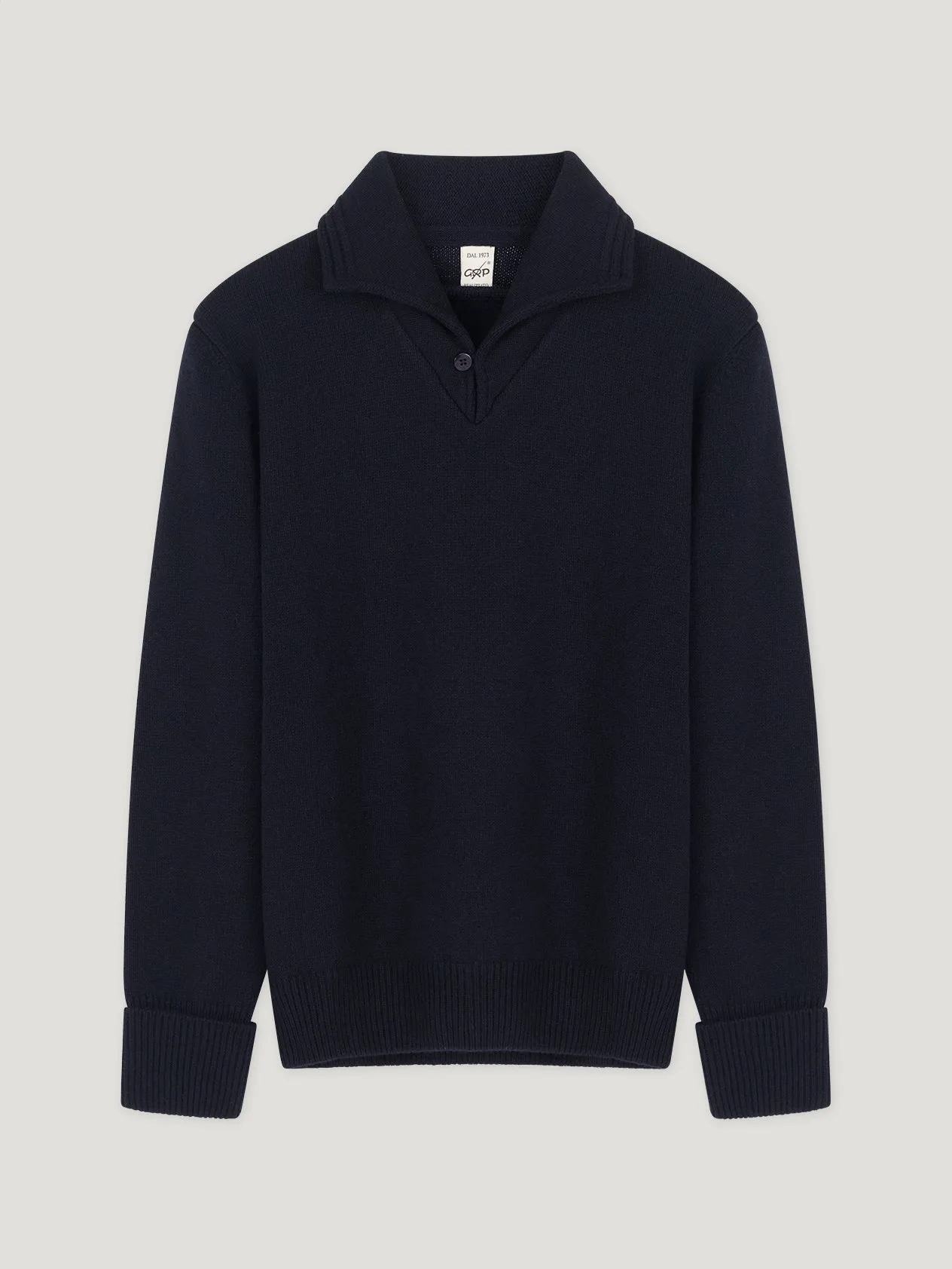 Navy Sailor Collar Sweater