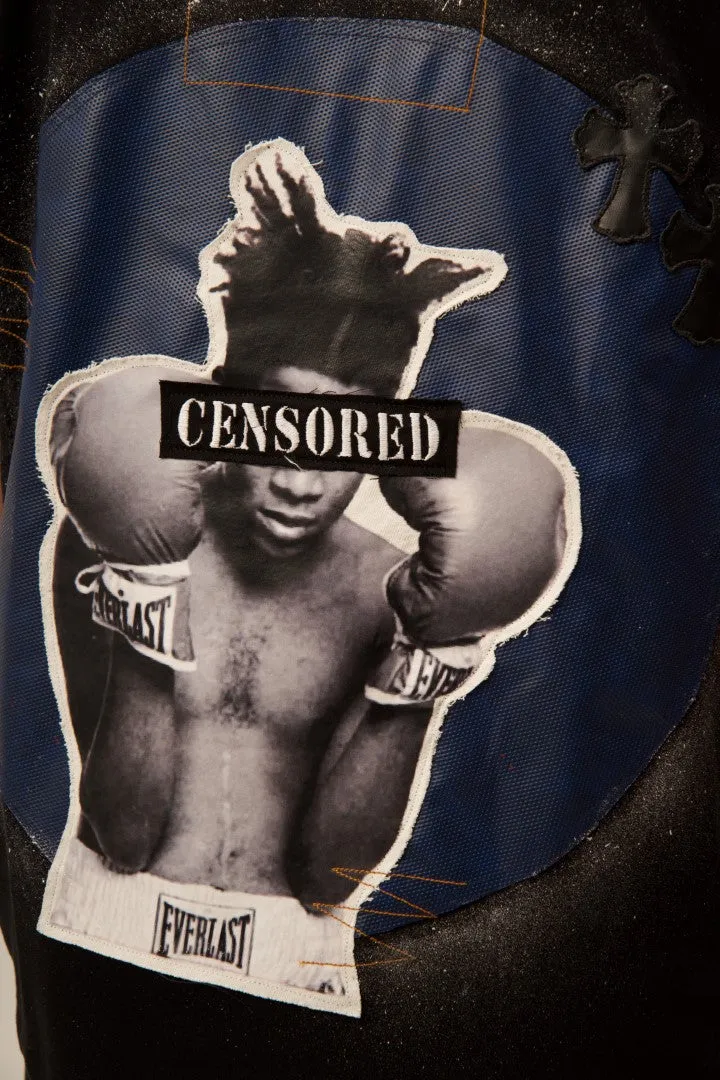 ON MY WORST BEHAVIOUR - A BASQUIAT TRIBUTE OFF WHITE VALKYRE TSHIRT