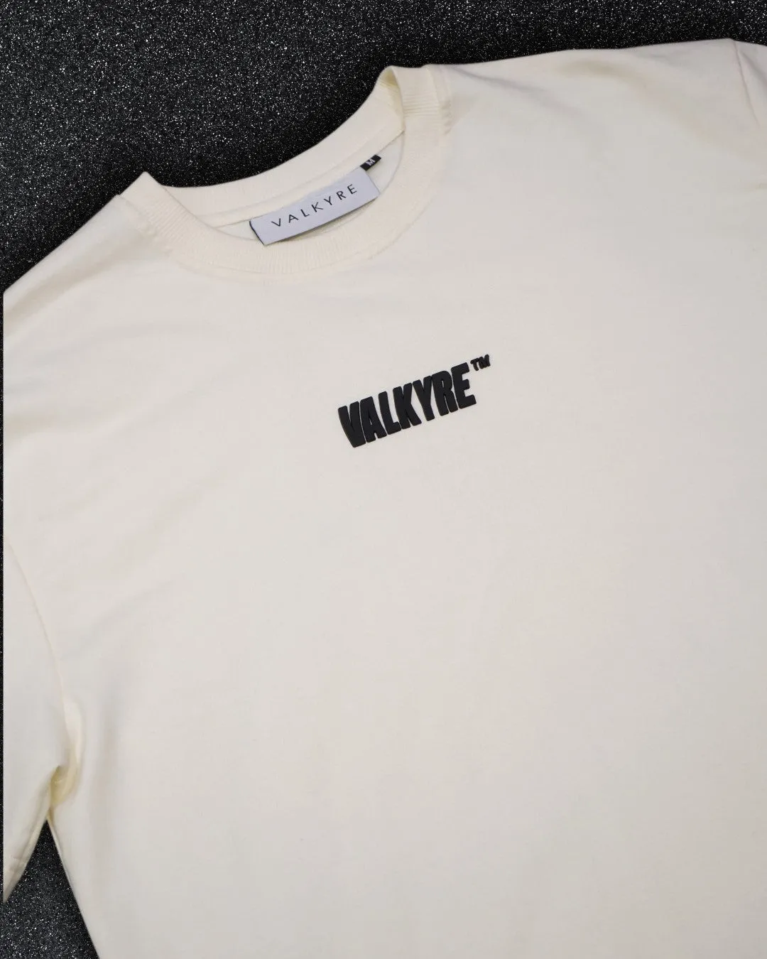ON MY WORST BEHAVIOUR - A BASQUIAT TRIBUTE OFF WHITE VALKYRE TSHIRT
