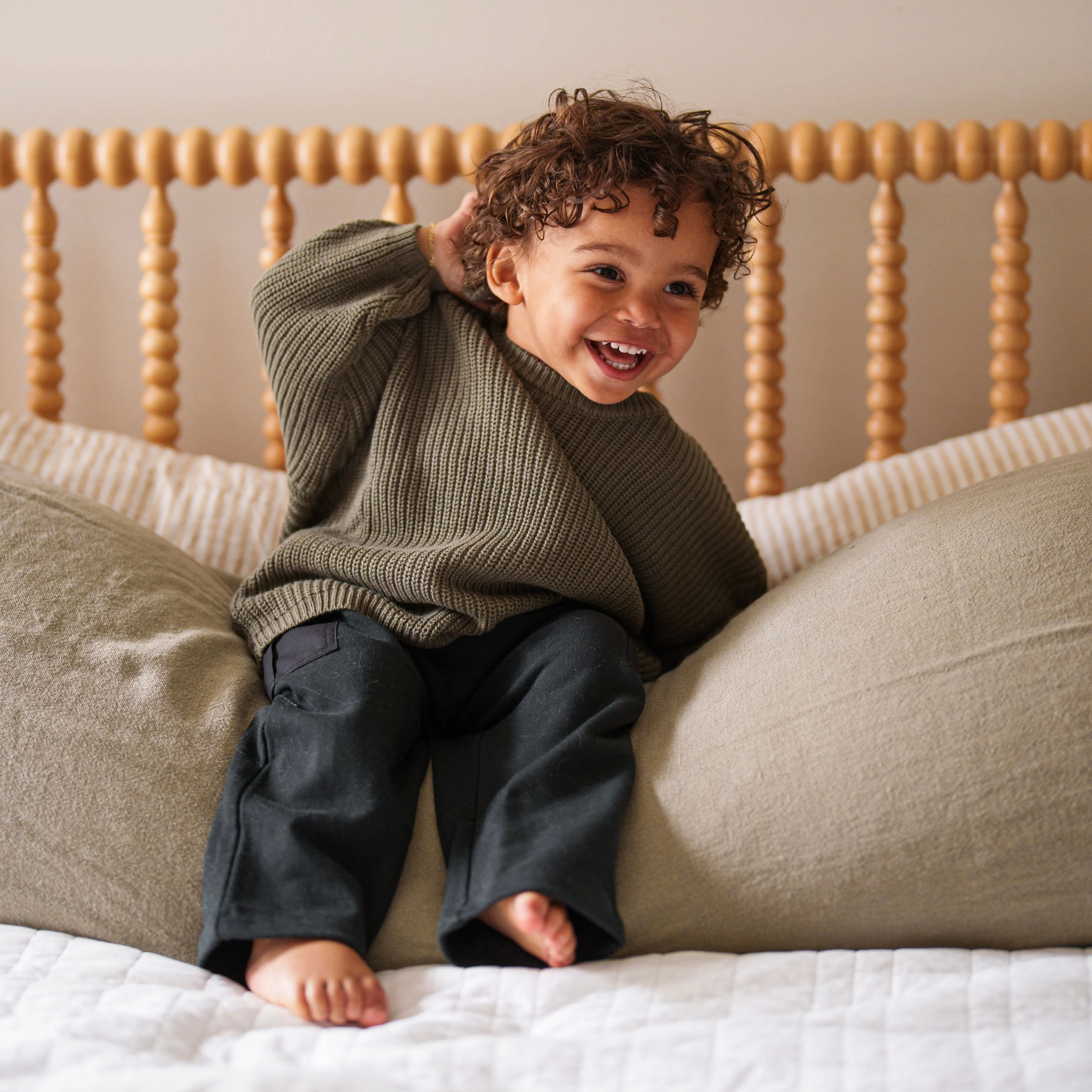 Organic Chunky Knit Sweater