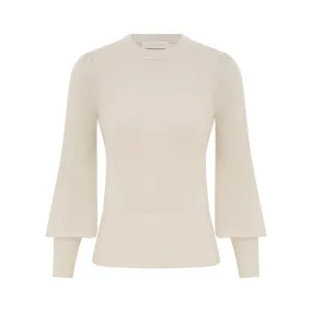 Parchment Cashmere Sweater