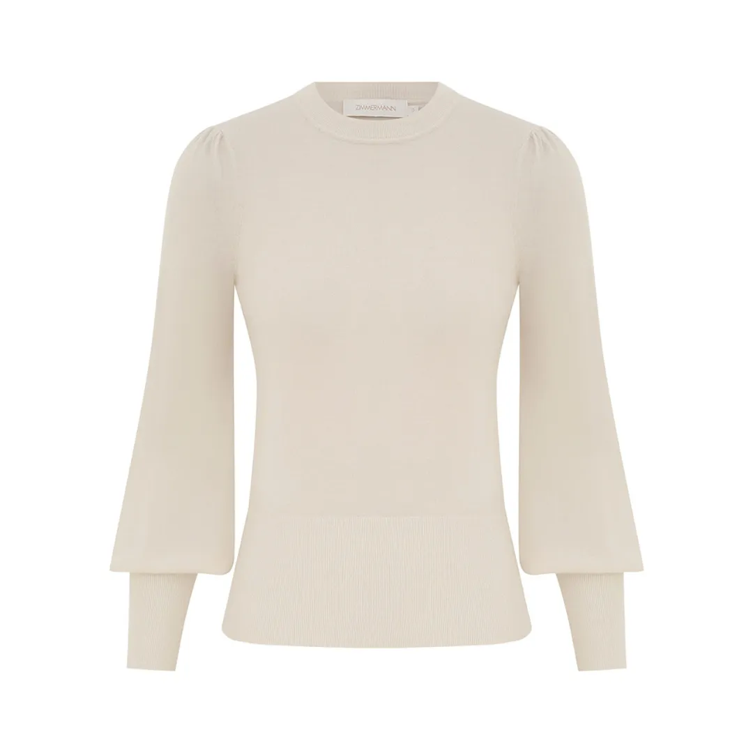 Parchment Cashmere Sweater