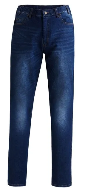 PILBARA RMPC016 COTTON DISTRESSED STRETCH DENIM JEANS