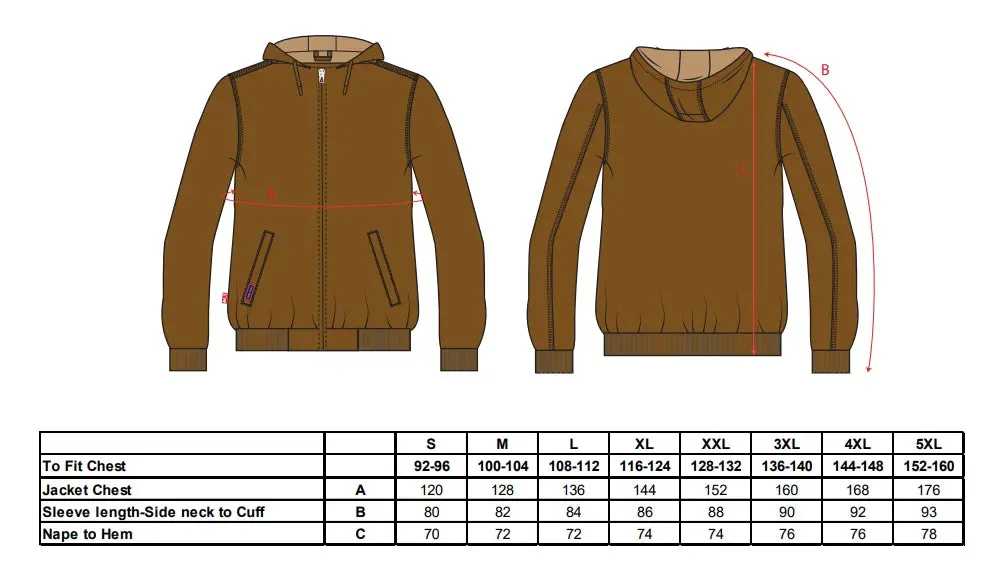 PORTWEST® FR Flame Resistant Duck Quilt Lined Jacket - UFR48