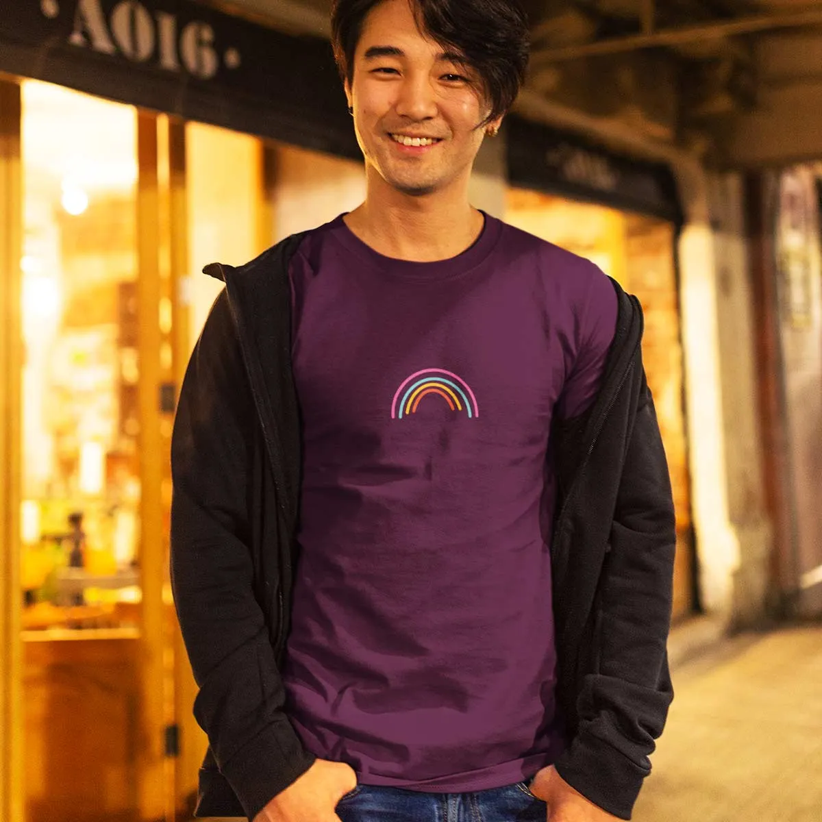 Rainbow | Printed T shirt