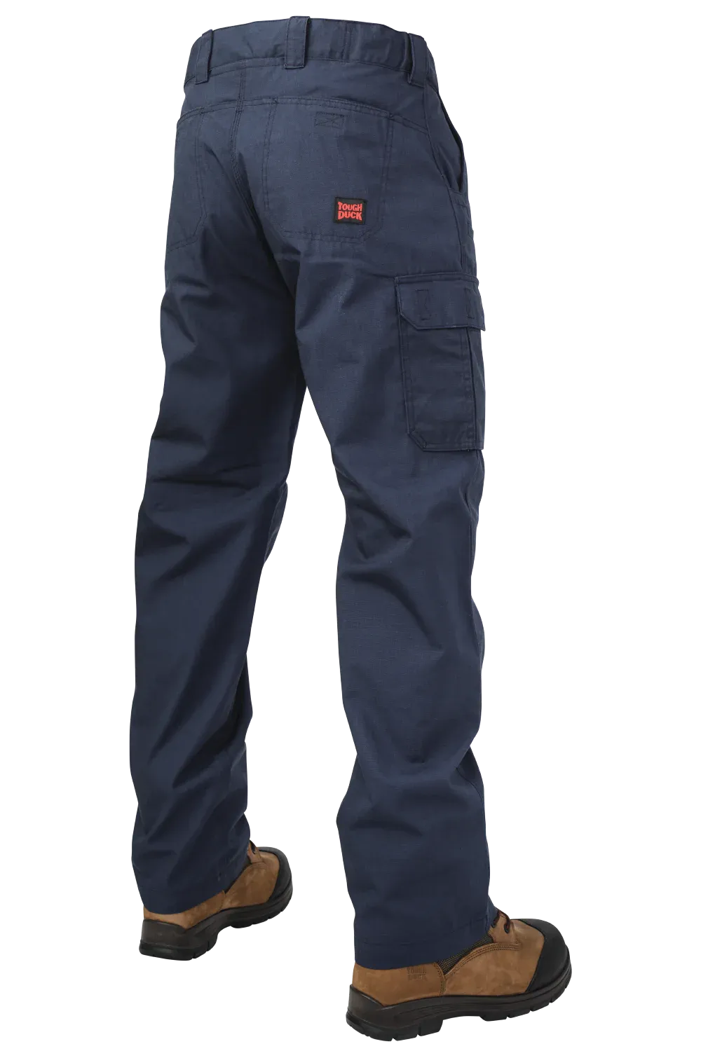 Relaxed-Fit Ripstop Cargo Pant with Expandable Waist by Tough Duck - Style WP11