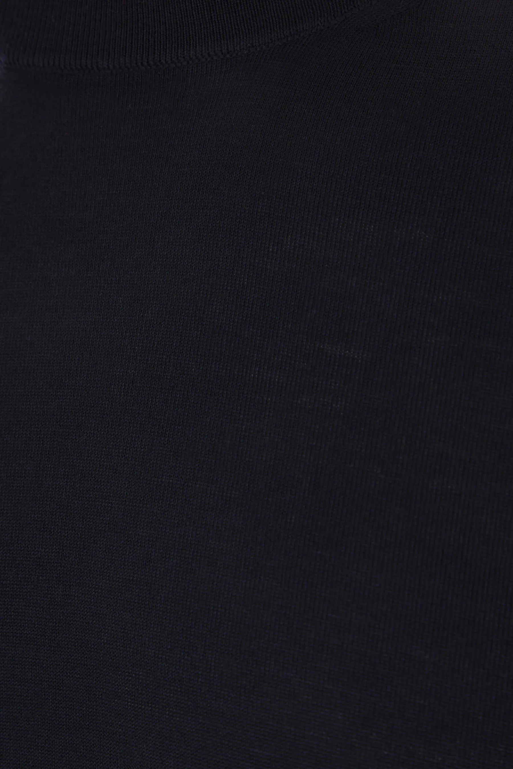 Ribbed Web Pattern Wool Sweater