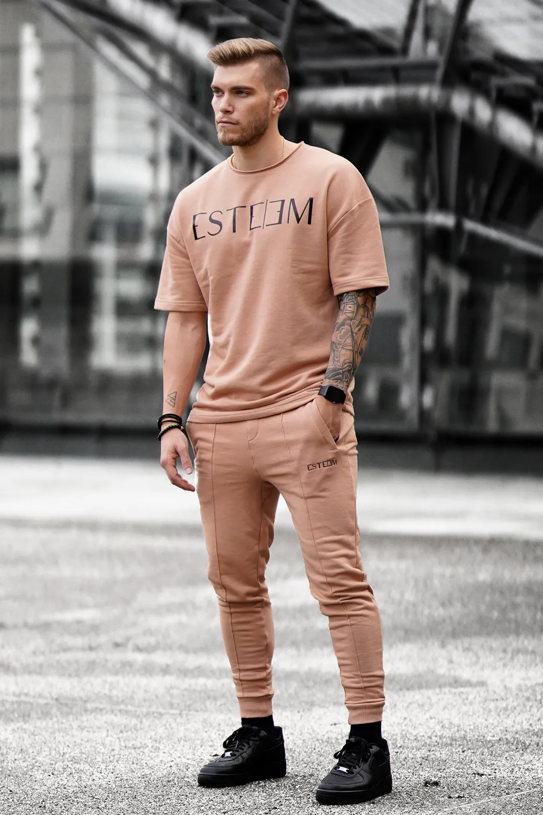 RUST BASIC SWEATPANTS