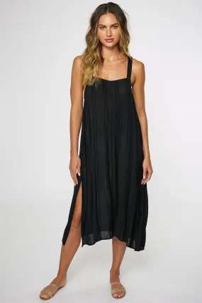 SALTWATER SOLIDS MIRANDA DRESS COVER-UP