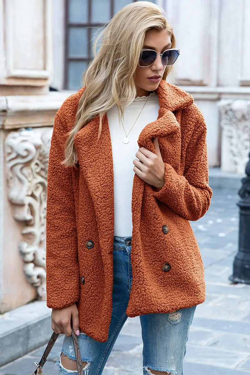 Seasonal Shift Open Front Sherpa Jacket