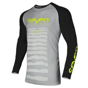 Seven MX 23.1 Vox Surge Motocross Jersey (Grey/Black, Size:S)