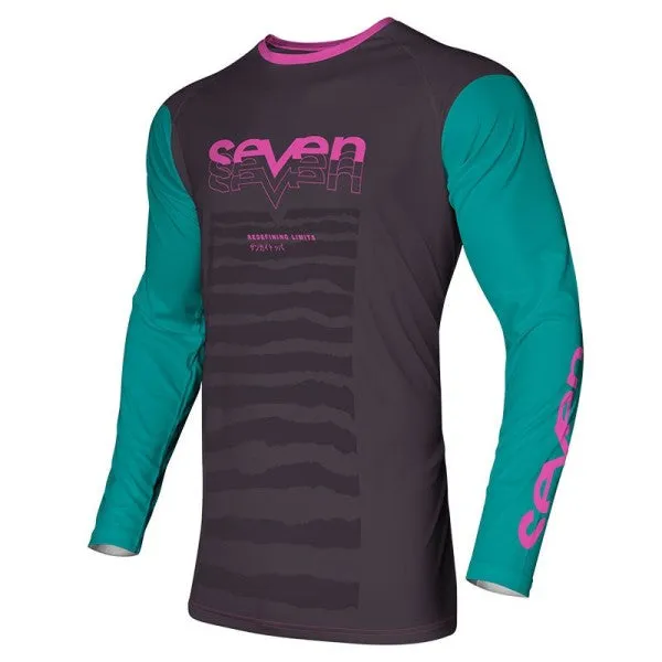 Seven MX 23.1 Vox Surge Motocross Kit (Black/Berry, Size: XL/36)