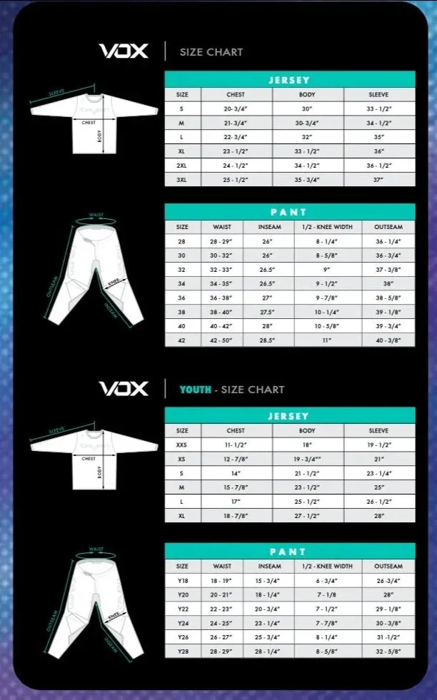 Seven MX 23.1 Vox Surge Motocross Kit (Black/Berry, Size: XL/36)