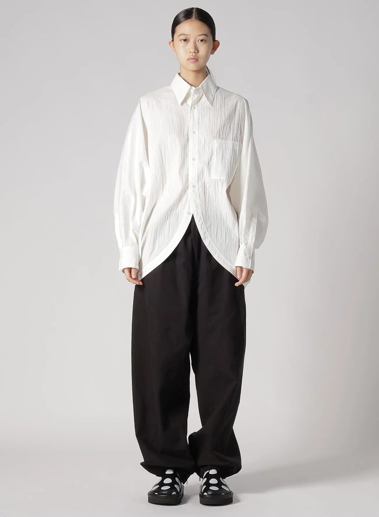 SLUB DUCK PANEL PANTS