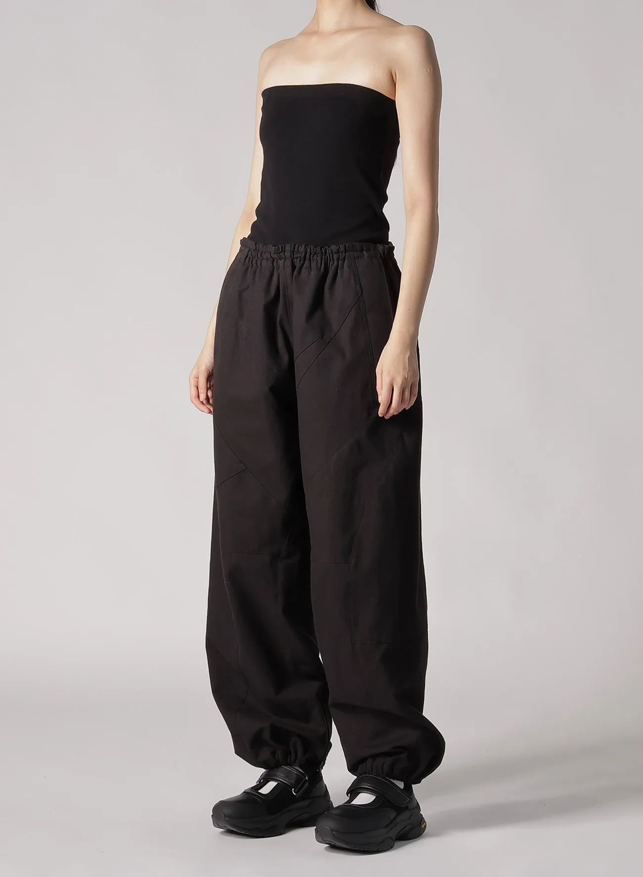 SLUB DUCK PANEL PANTS