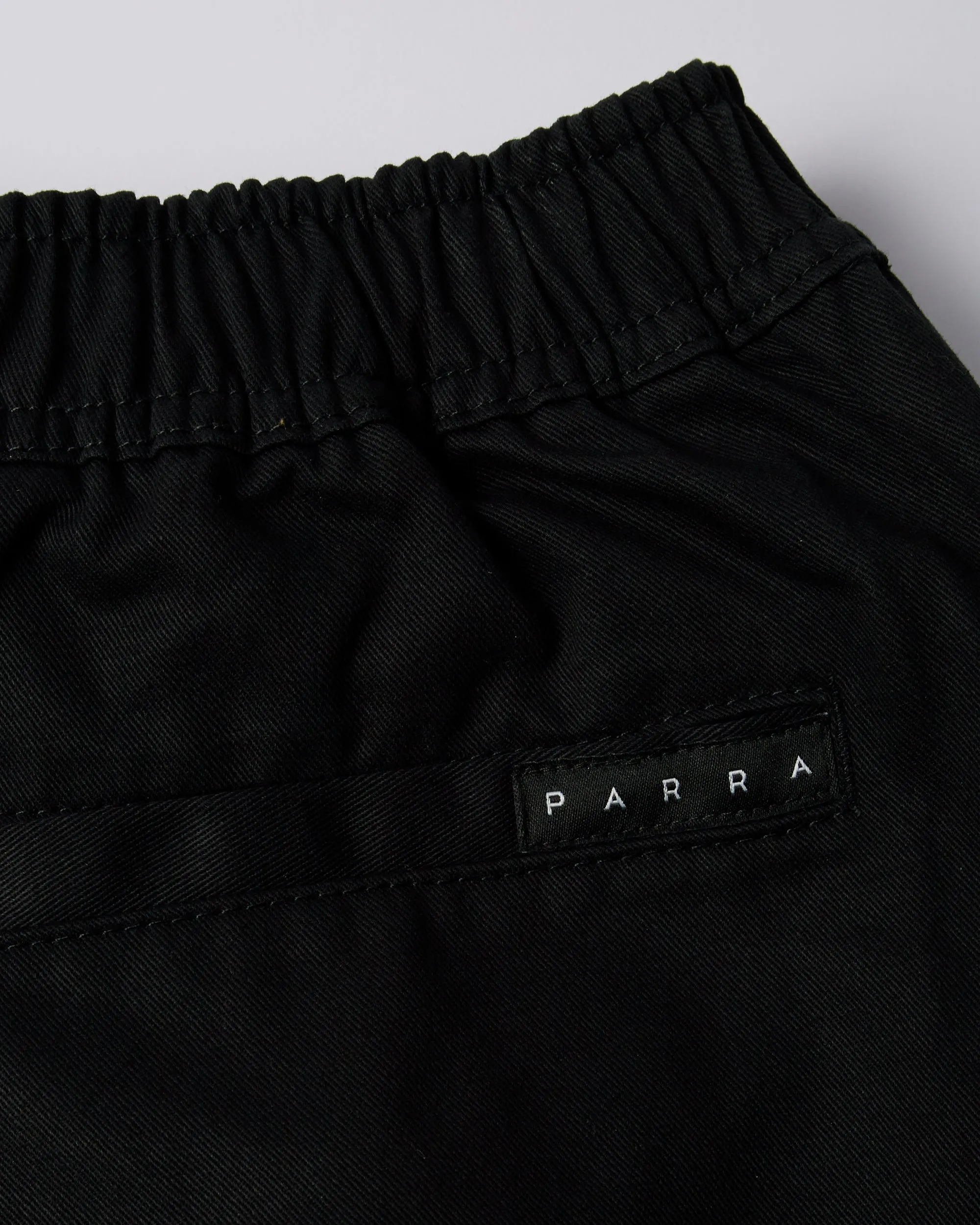 Stitched up duck pants - Black/White