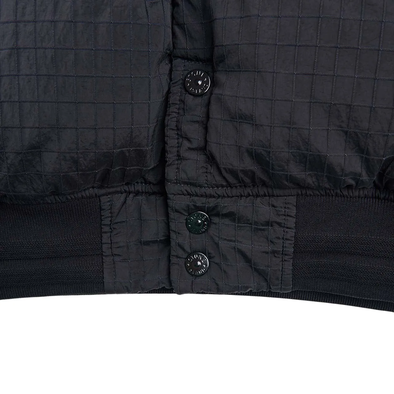 stone island bomber down jacket (black)