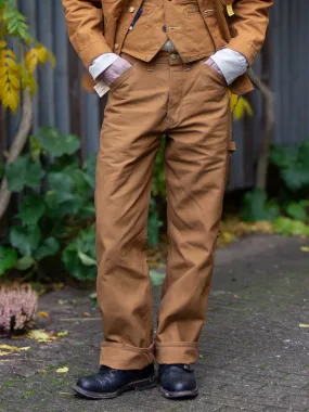 Sugar Cane, Work Pants 13oz, Brown Duck Canvas