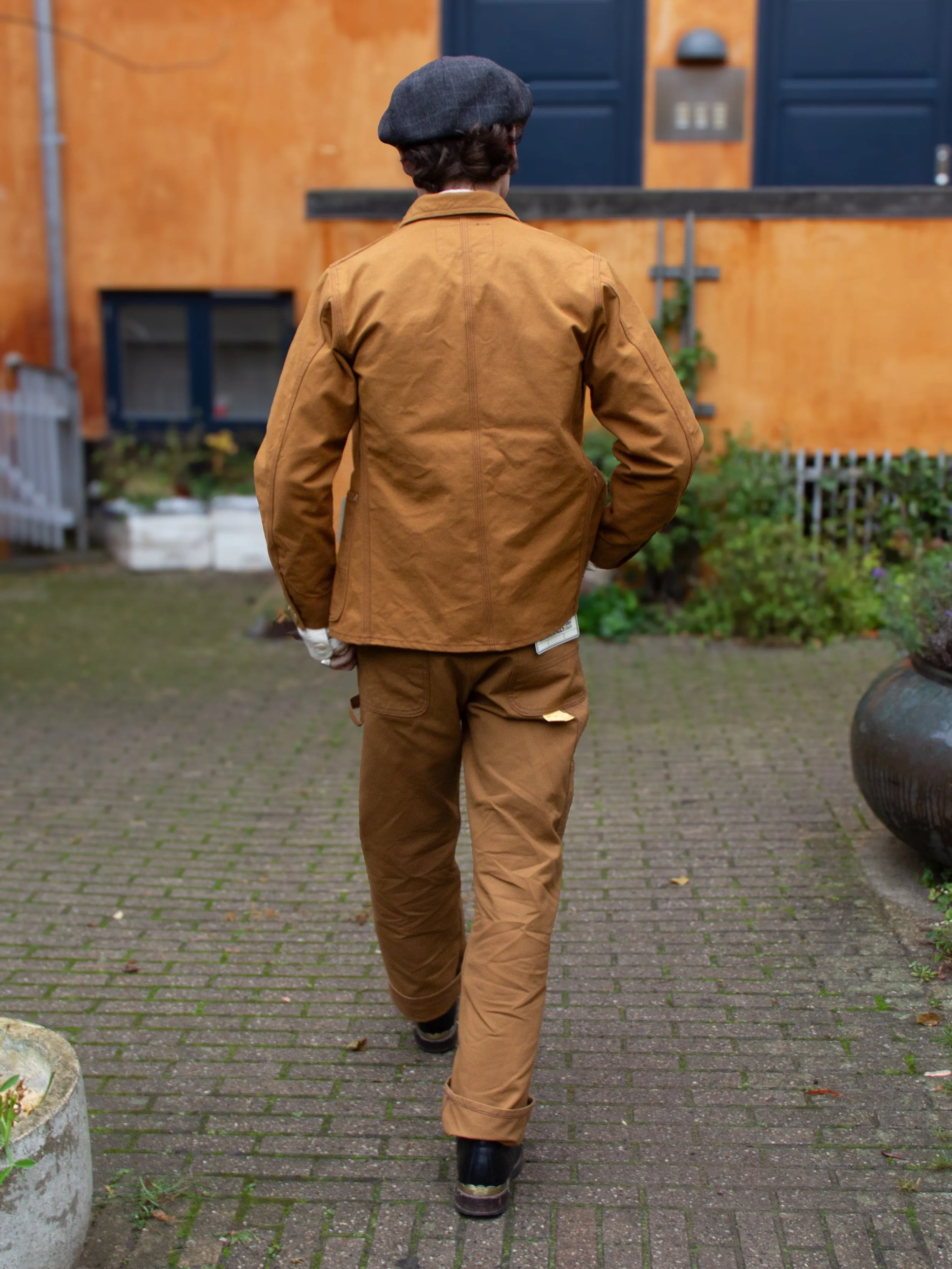 Sugar Cane, Work Pants 13oz, Brown Duck Canvas