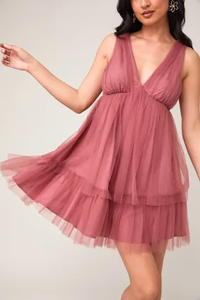 Sugar Plum Mini Dress