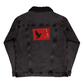 TAKE FLIGHT Unisex Denim Sherpa Jacket