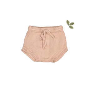 The Chunky Knit Bloomer - Blush