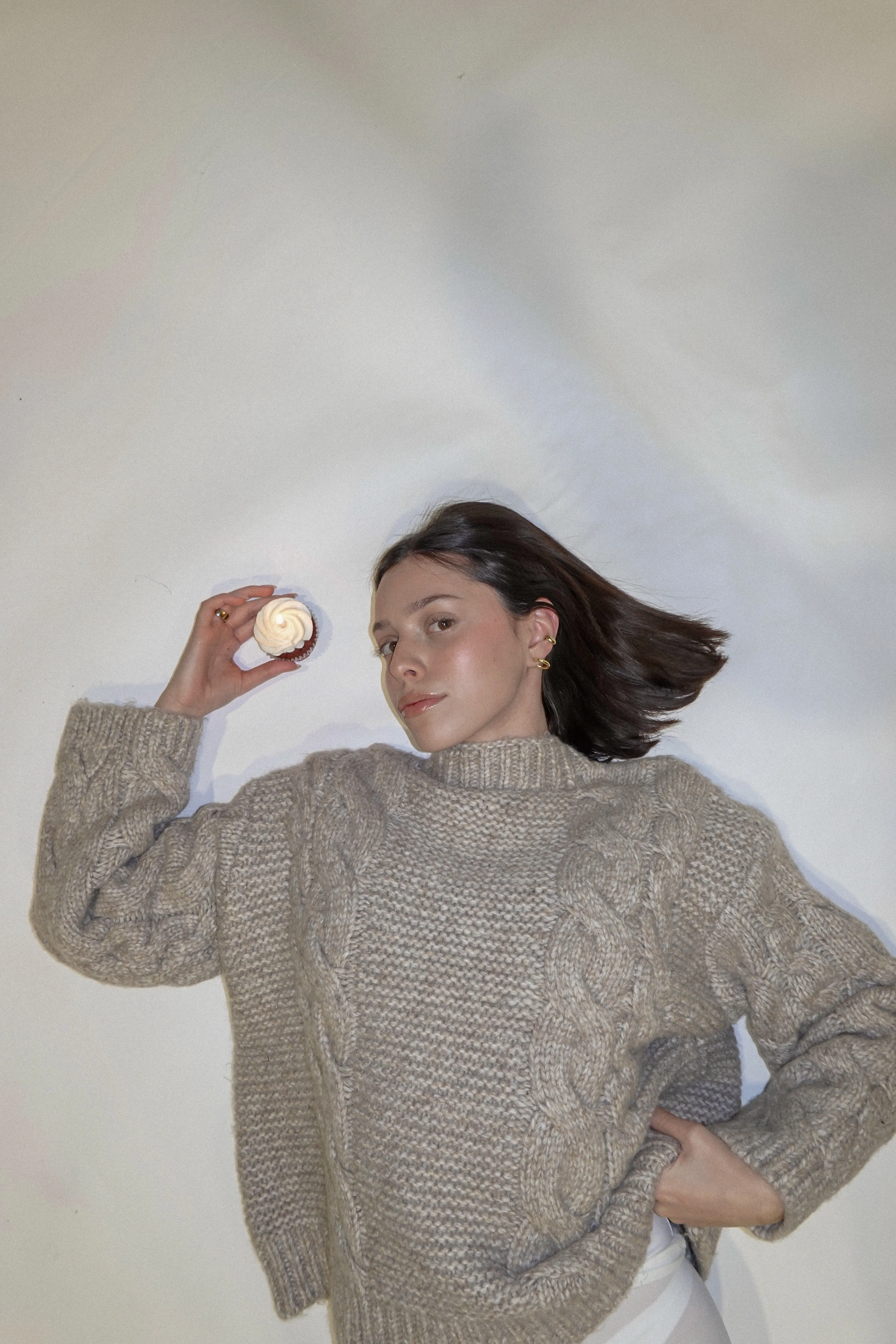 THE RECYCLED OVERSIZED CHUNKY SWEATER