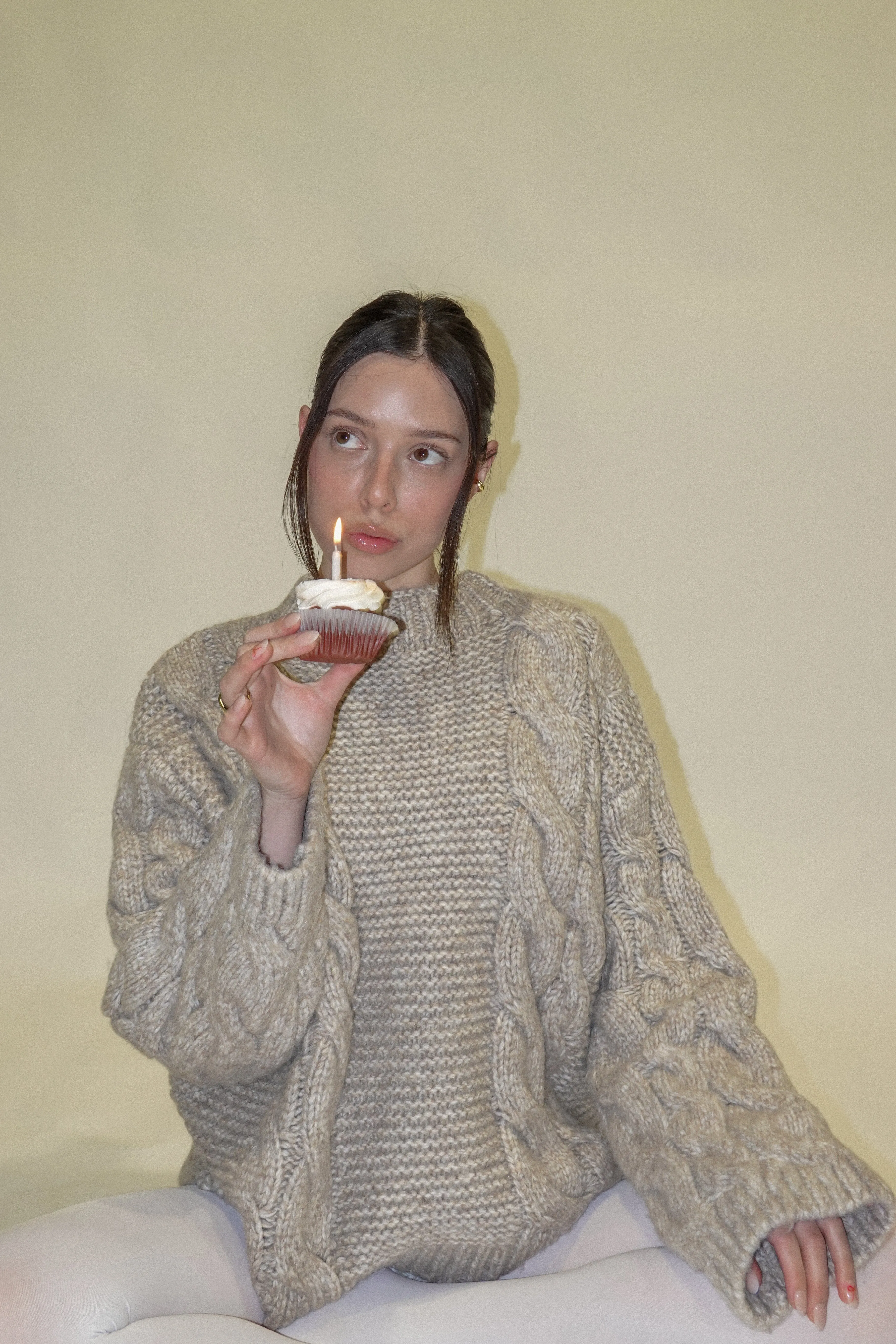 THE RECYCLED OVERSIZED CHUNKY SWEATER