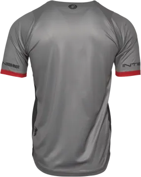 THOR Intense Team Jersey - Short-Sleeve - Black/Gray - Large 5120-0059