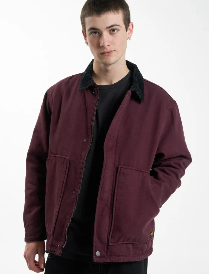 Thrills Union Jacket - Wine