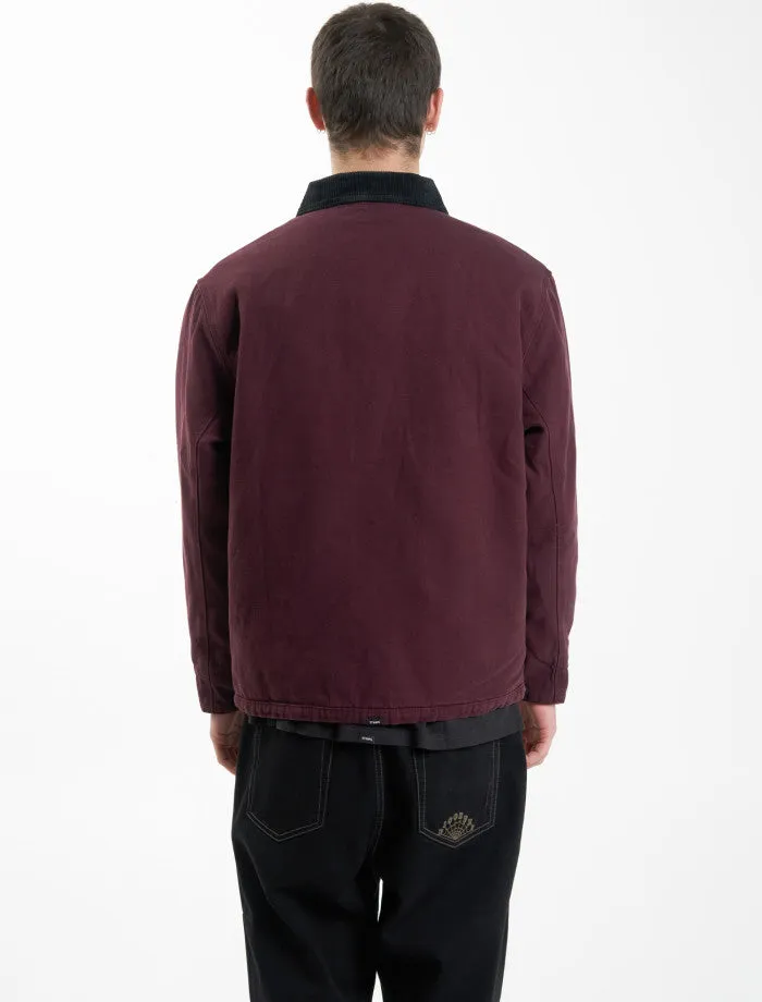 Thrills Union Jacket - Wine