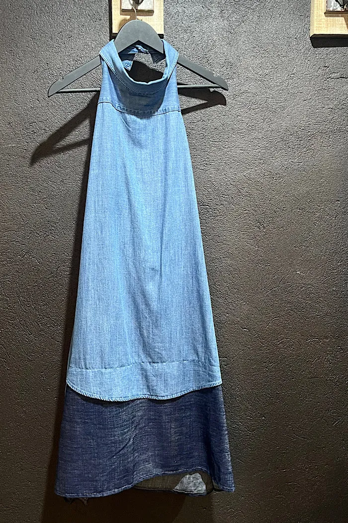 UPCYCLED SHIRT DRESS - MADELINE