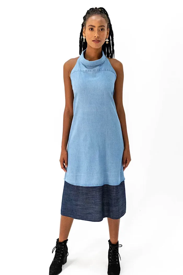 UPCYCLED SHIRT DRESS - MADELINE