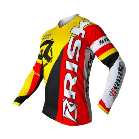 VENTilate V2 Jersey - Yellow/Red