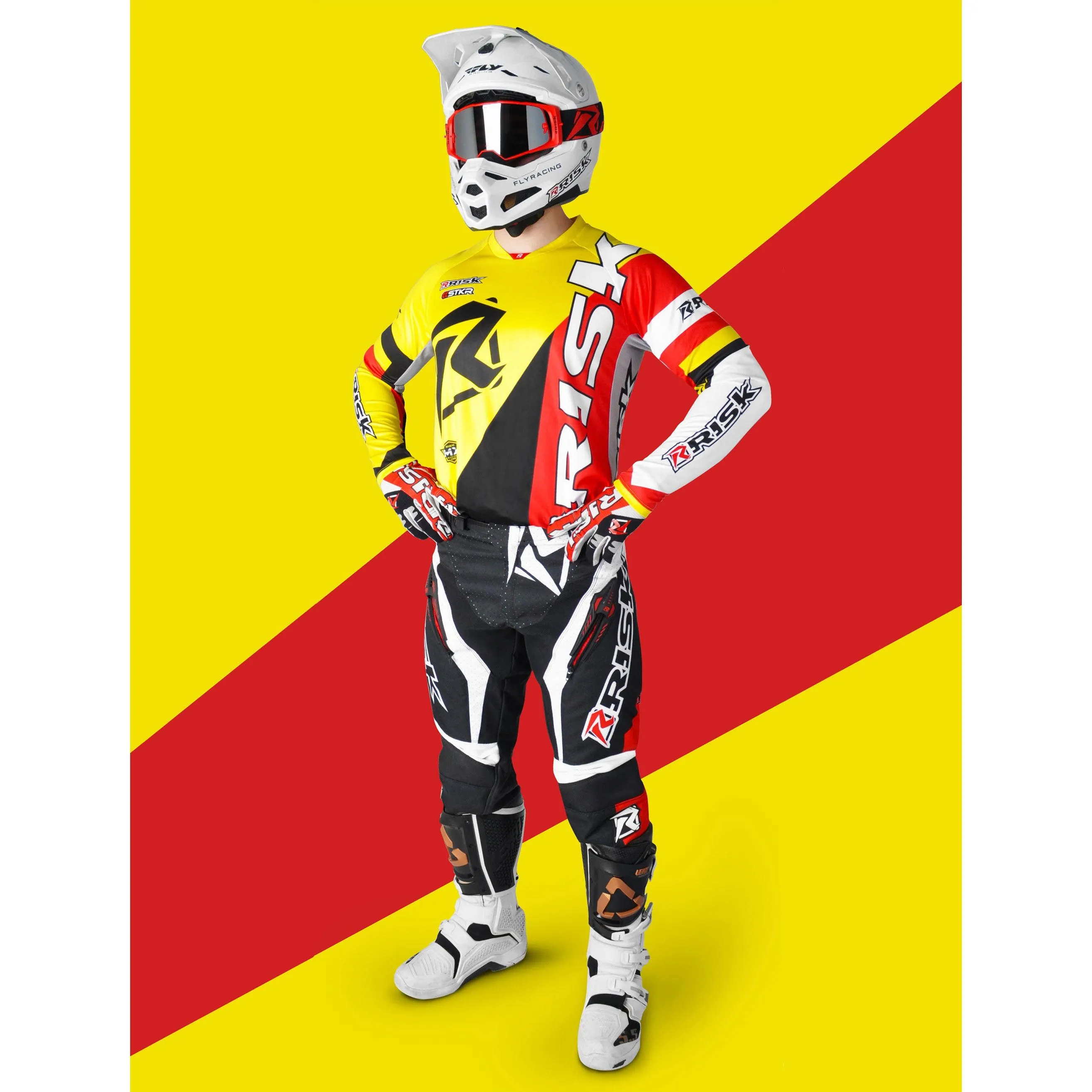 VENTilate V2 Jersey - Yellow/Red