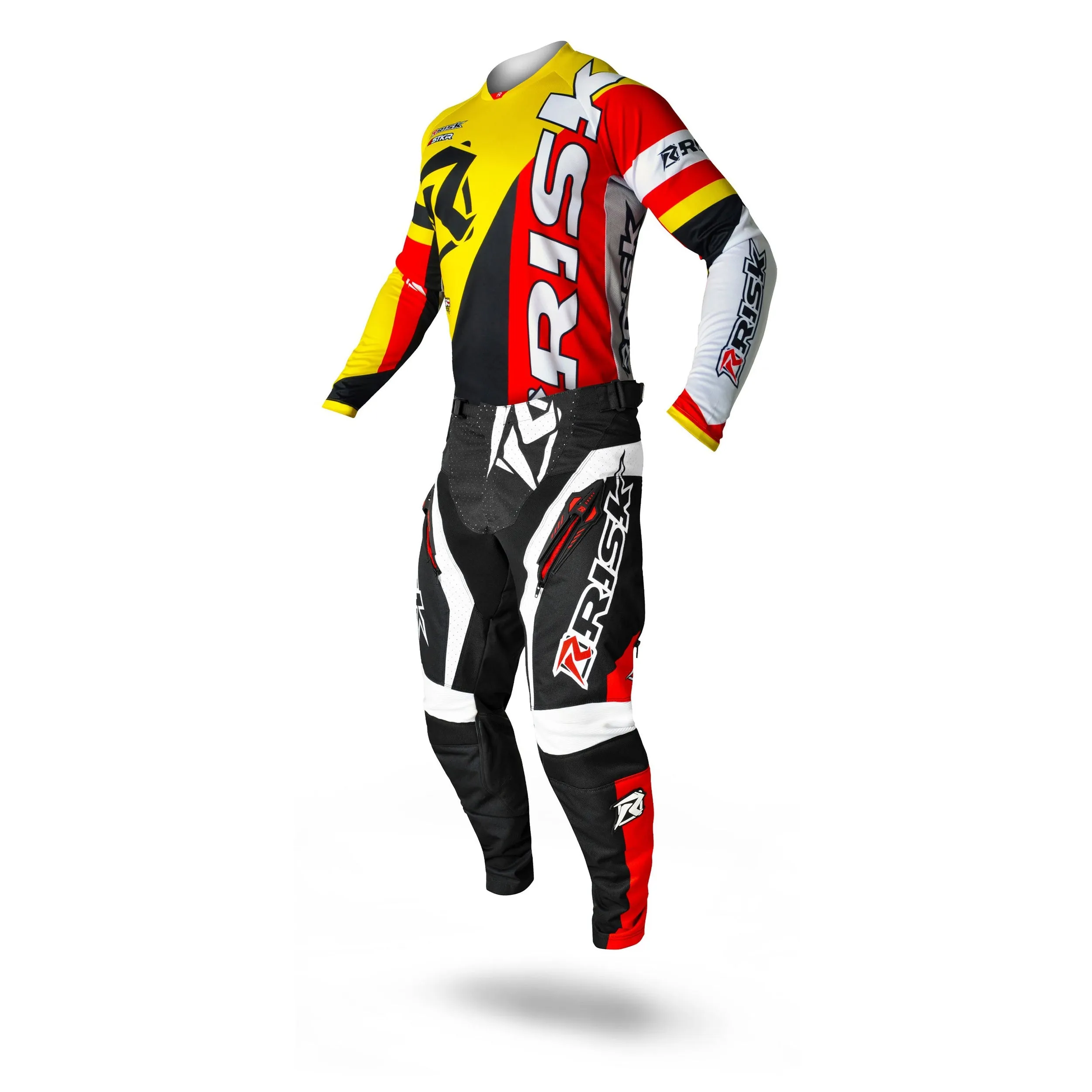 VENTilate V2 Jersey - Yellow/Red