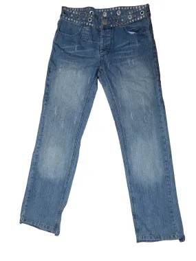 Vintage Red Salvage Jeans