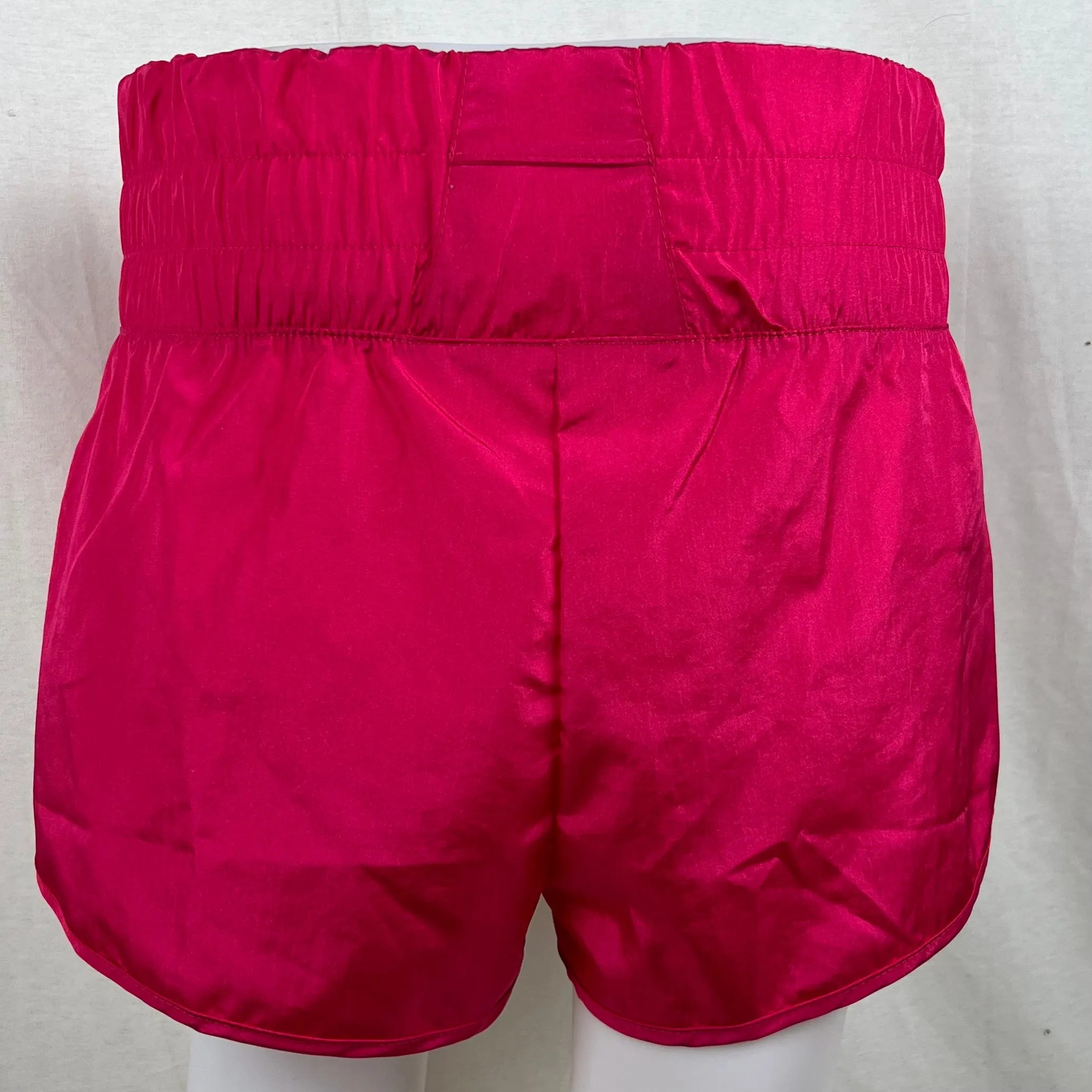 Womens High Waisted Athletic Shorts Elastic  Running Shorts Quick Dry Gym Workout Shorts