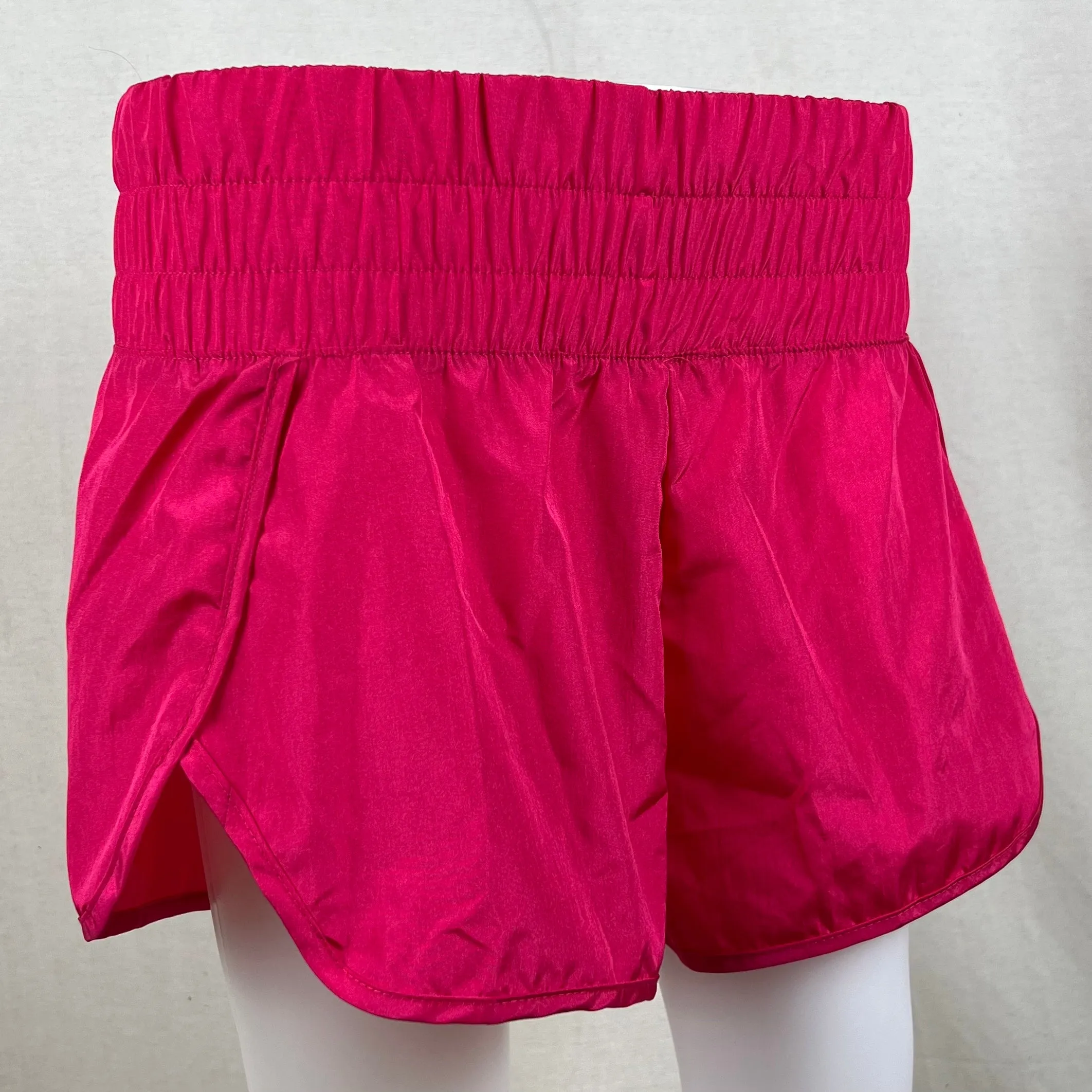 Womens High Waisted Athletic Shorts Elastic  Running Shorts Quick Dry Gym Workout Shorts