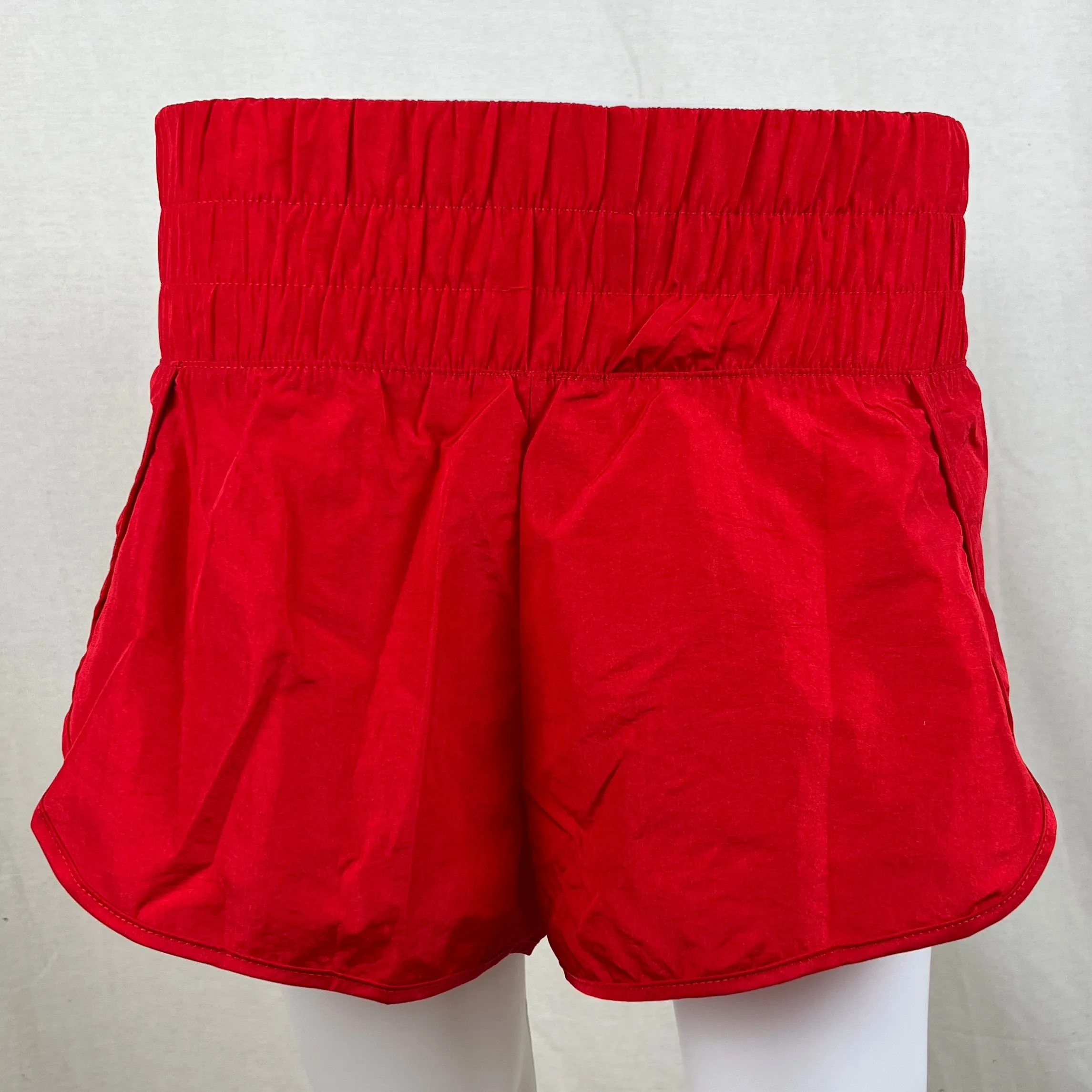 Womens High Waisted Athletic Shorts Elastic  Running Shorts Quick Dry Gym Workout Shorts
