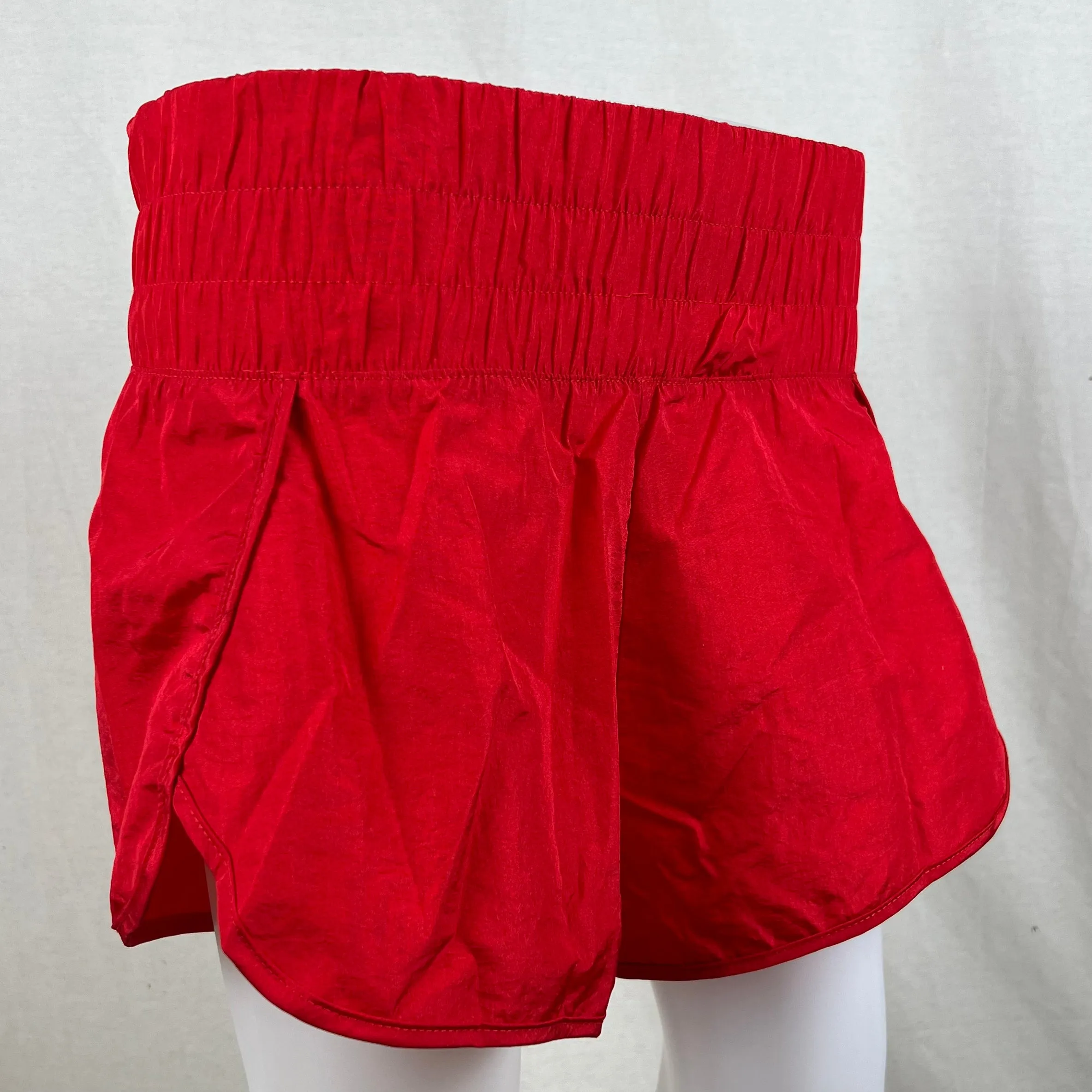 Womens High Waisted Athletic Shorts Elastic  Running Shorts Quick Dry Gym Workout Shorts