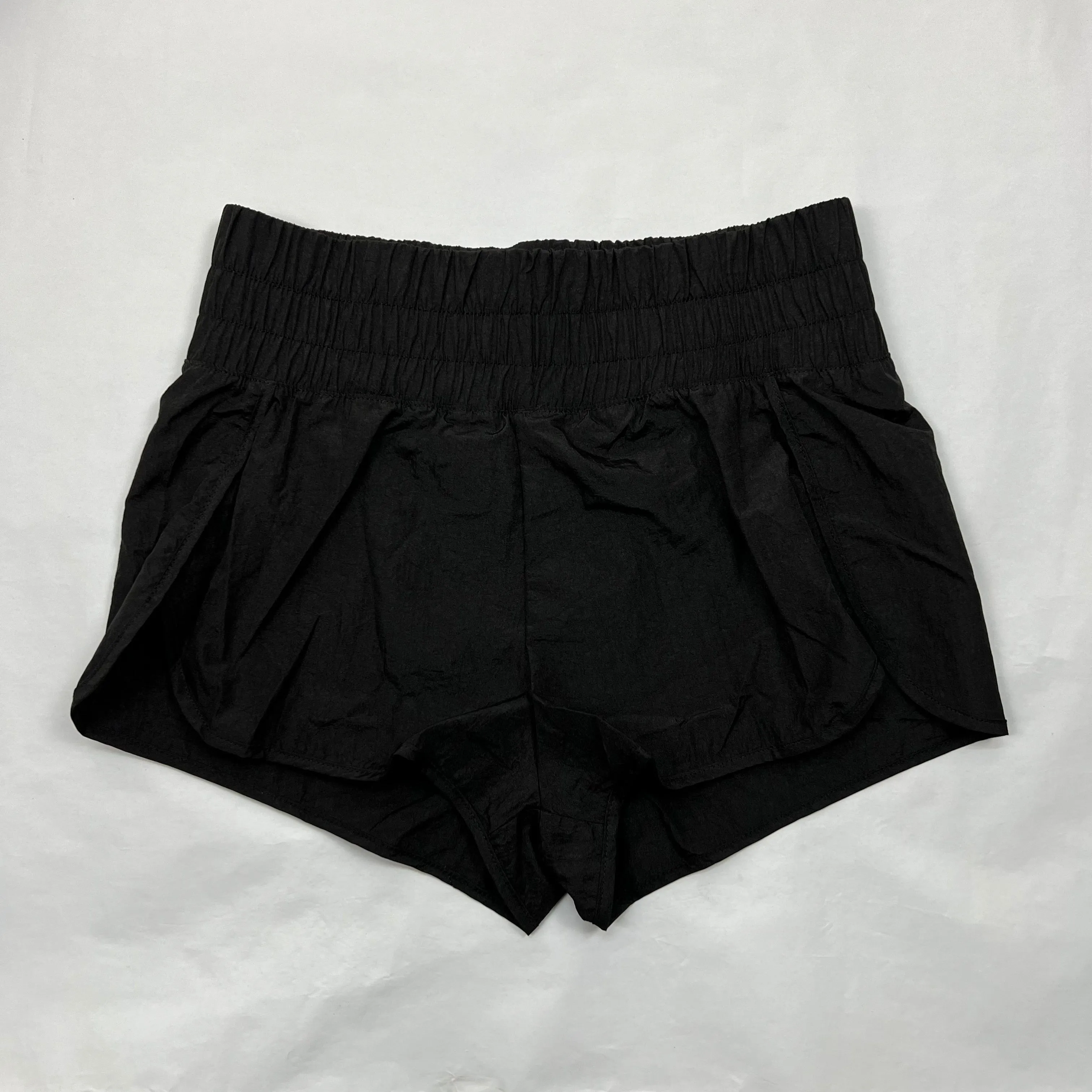 Womens High Waisted Athletic Shorts Elastic  Running Shorts Quick Dry Gym Workout Shorts