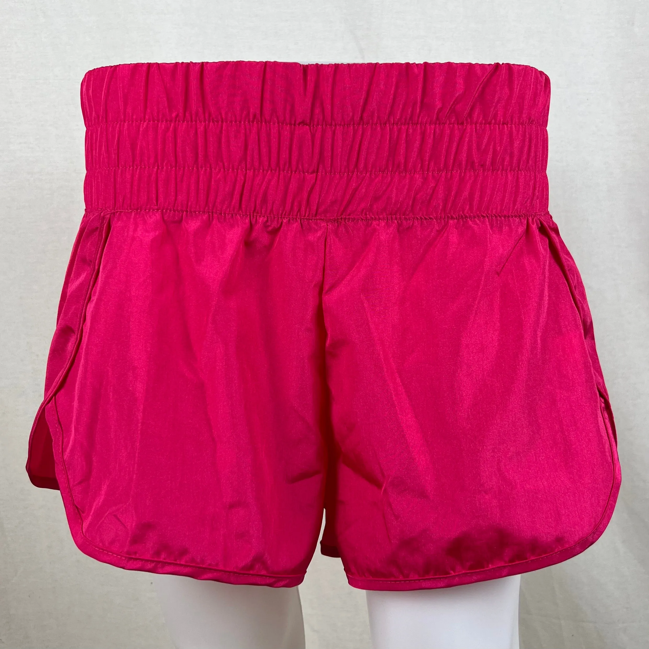 Womens High Waisted Athletic Shorts Elastic  Running Shorts Quick Dry Gym Workout Shorts