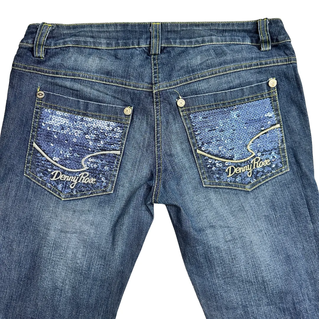 Y2k Denny Rose Women's Low Waist Jeans